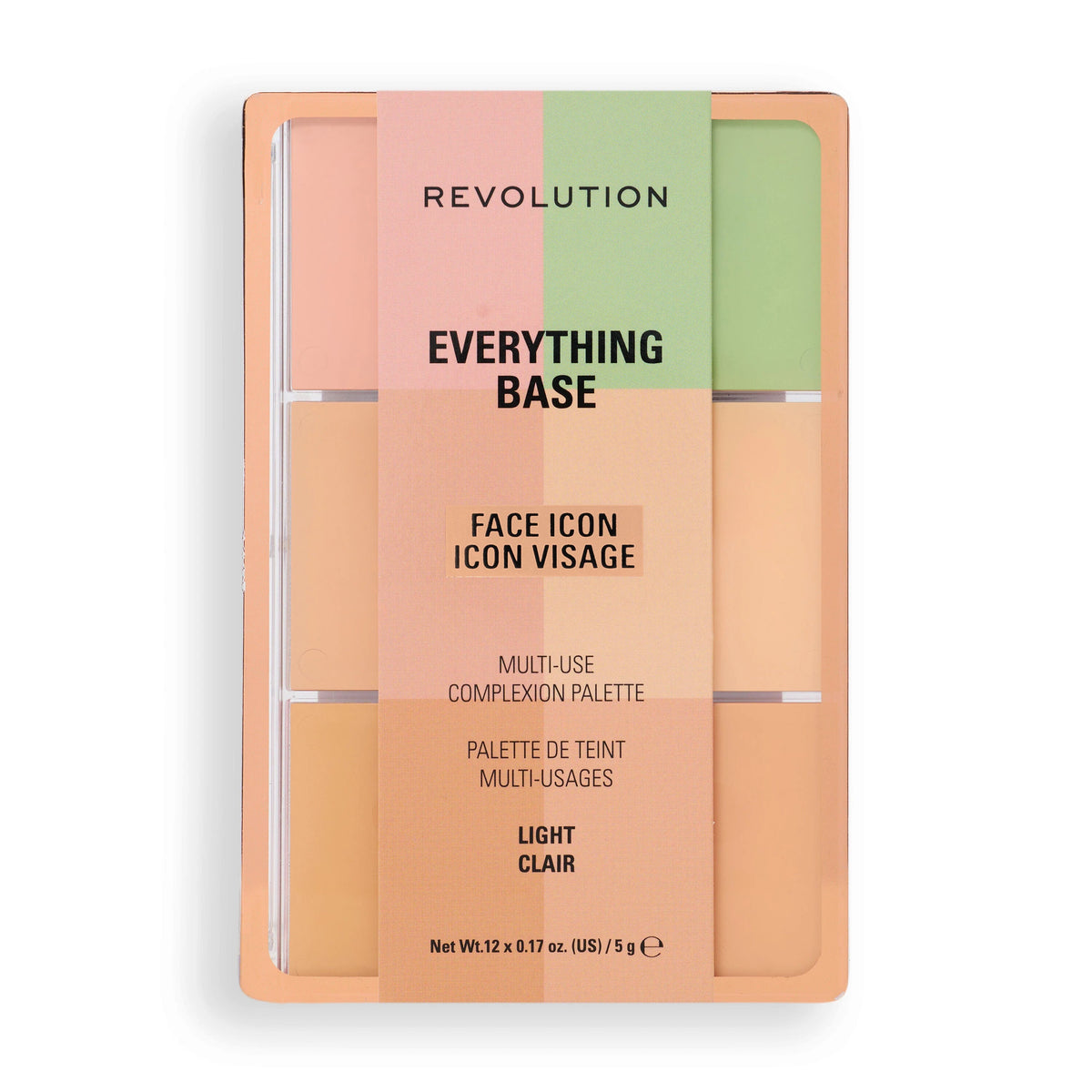 Everything Base Face Icon Complexion Palette LIGHT