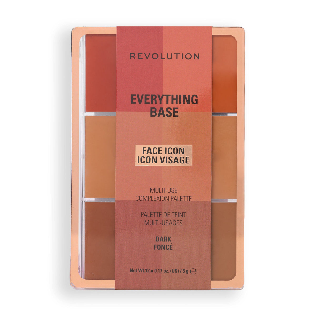 Everything Base Face Icon Complexion Palette DARK