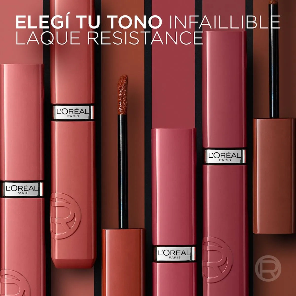 L'ORÉAL PARIS INFAILLIBLE LAQUE RESISTANCE LIQUID ROUGE À LÈVRES 625 MID BORDEAUX