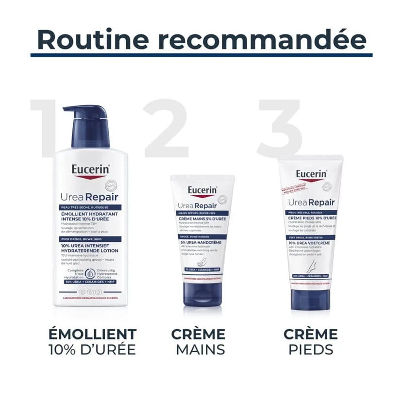 EUCERIN UreaRepair PLUS Crème Pieds 10% d'Urée