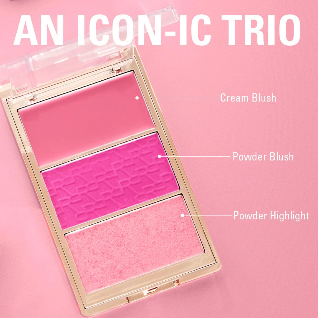 Revolution Blush Icon Palette Authentic Peach