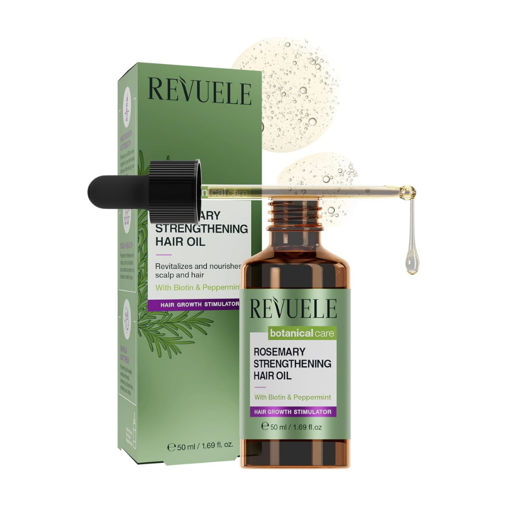 Rosemary Strengthening Hair Oil - Huile Fortifiante au Romarin pour Cheveux Brillants et Forts