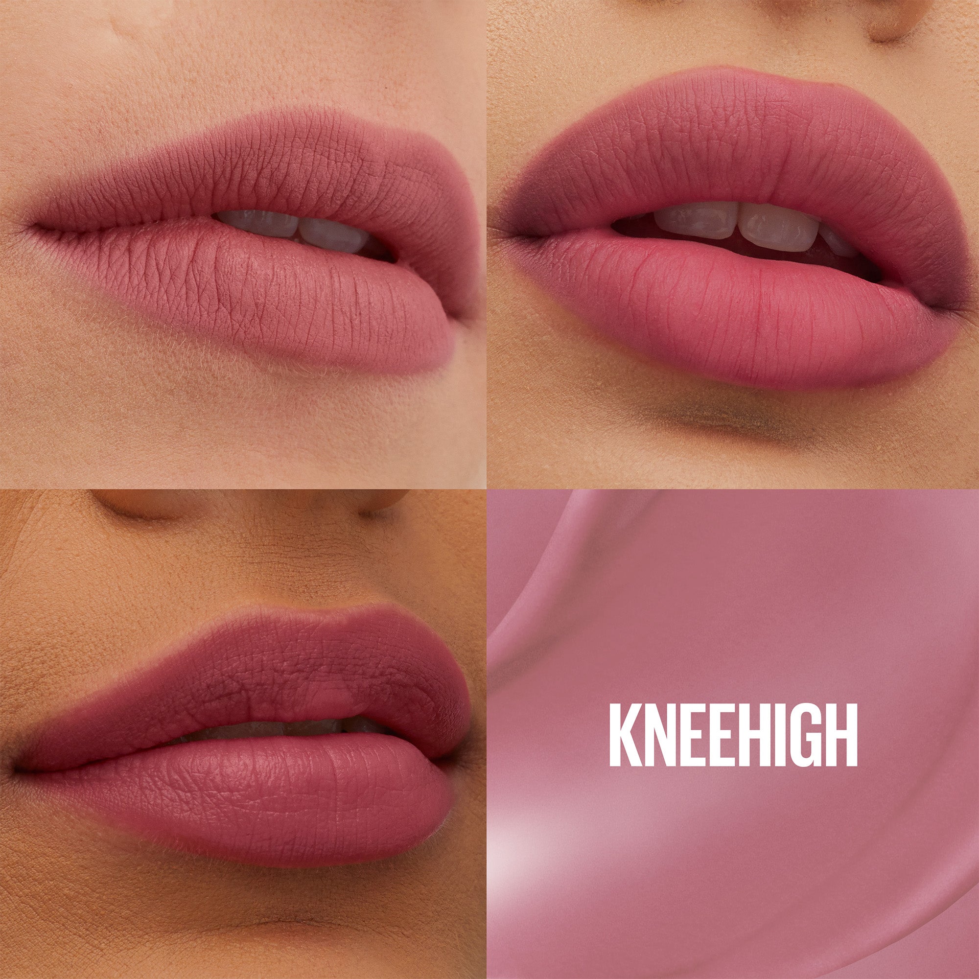 Maybelline New York - Blush à Lèvres Teddy Tint - Effet Mat Fondu - Tenue Longue Durée - Teinte : Kneehigh (55) - Contenance : 5 ml