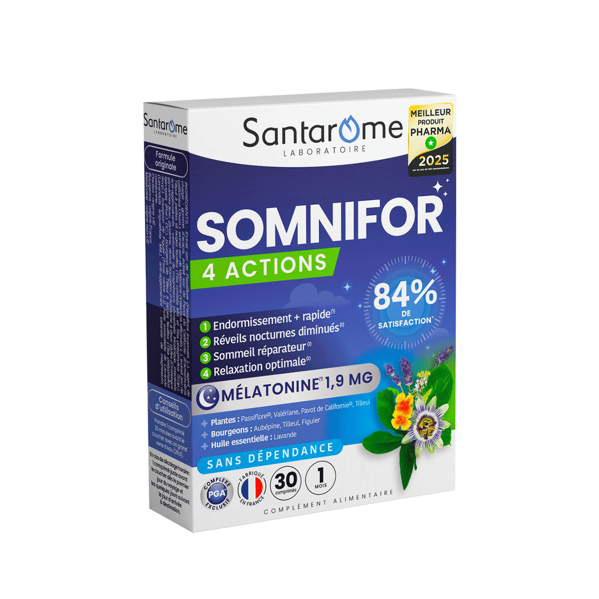 SA148 SANTAROME SOMNIFOR 4 ACTIONS 30 COMP