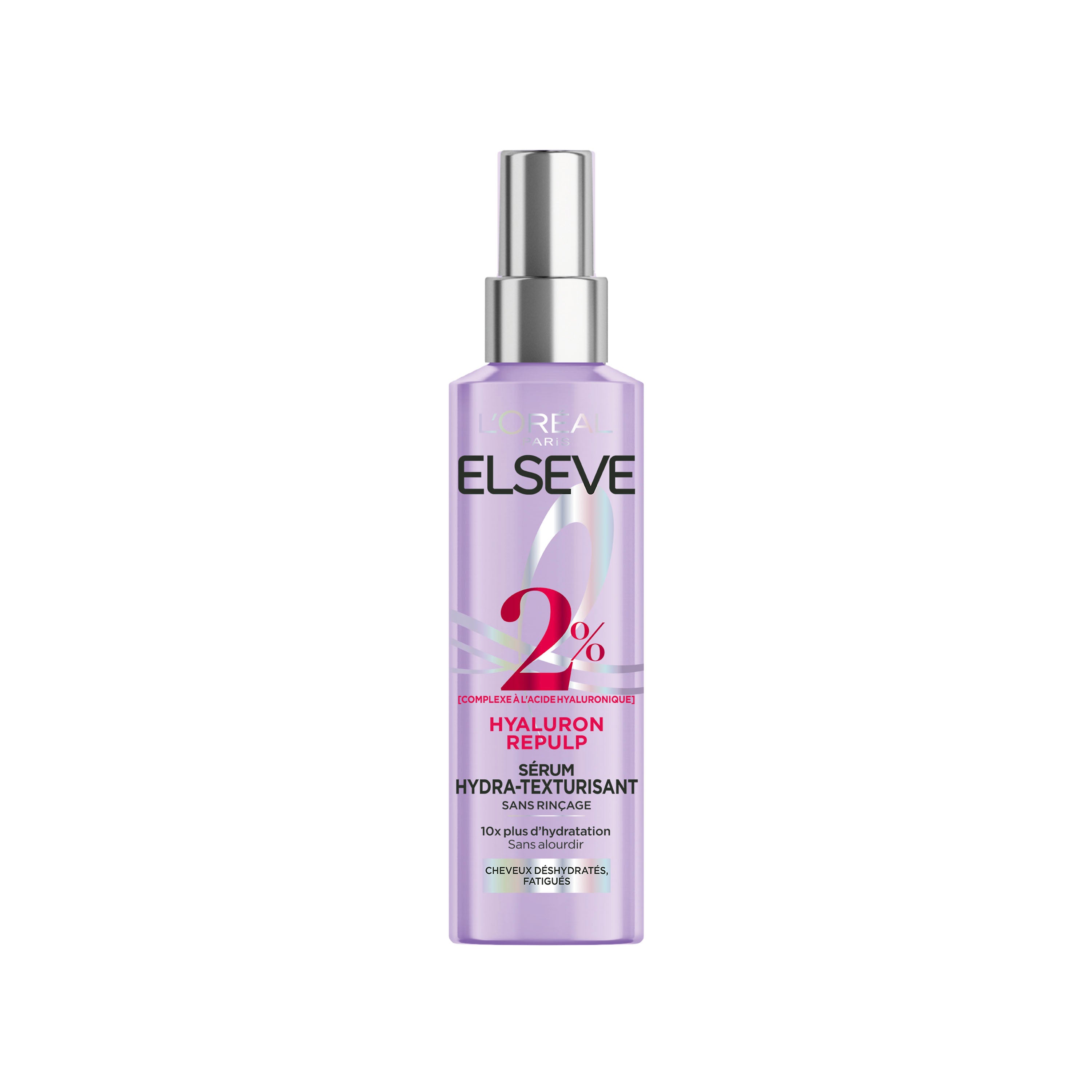 L'Oréal Paris Elseve Hyaluron Repulp - Sérum Hydra-Texturisant pour Cheveux Déshydratés et Fatigués - 150 ml