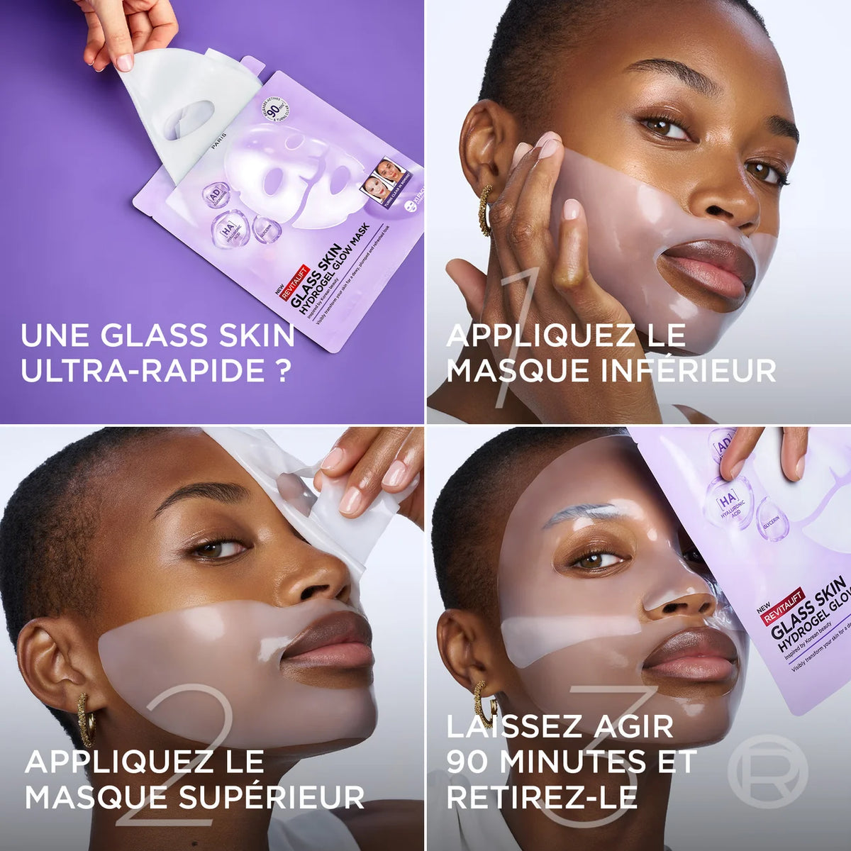 L'Oréal Paris Revitalift Filler Masque Glass Skin Hydrogel