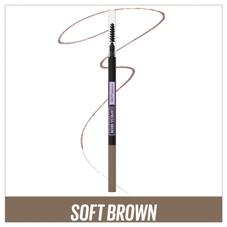 Maybelline New York - Crayon à Sourcils Express Brow Ultra Slim 02 Soft Brown