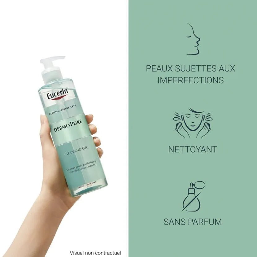 DERMOPURE GEL NETTOYANT - Eucerin | BeautyForYou.ma