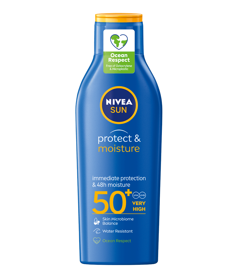 NIVEA SUN, Lait Protect & Hydrate SPF 50+, 200ml - Nivea | BeautyForYou.ma