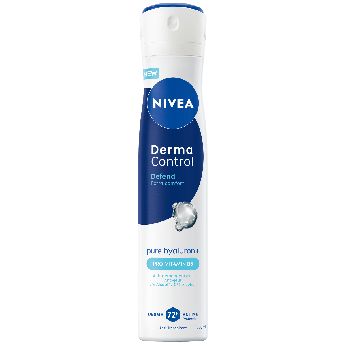 Spray feminin B&W Derma control - Nivea | BeautyForYou.ma