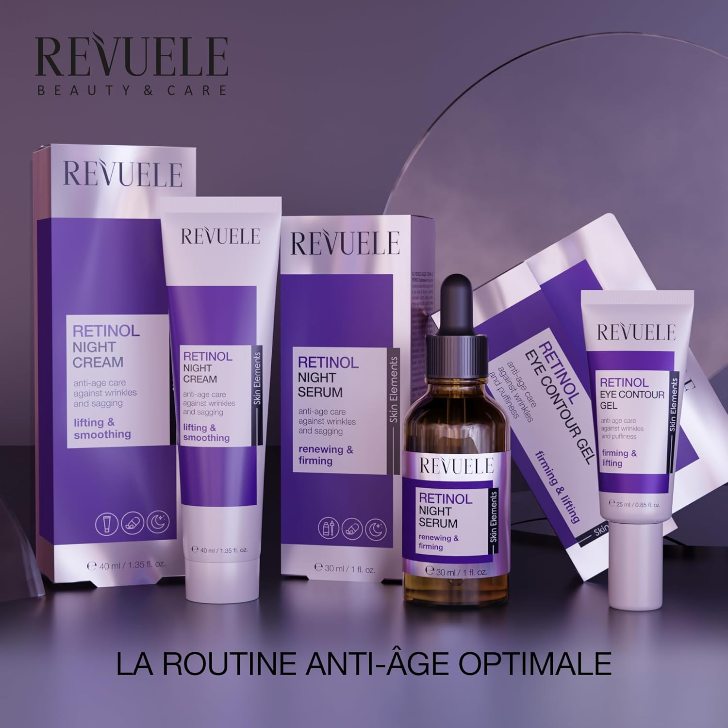 REVUELE RETINOL NIGHT SERUM, 30 ml