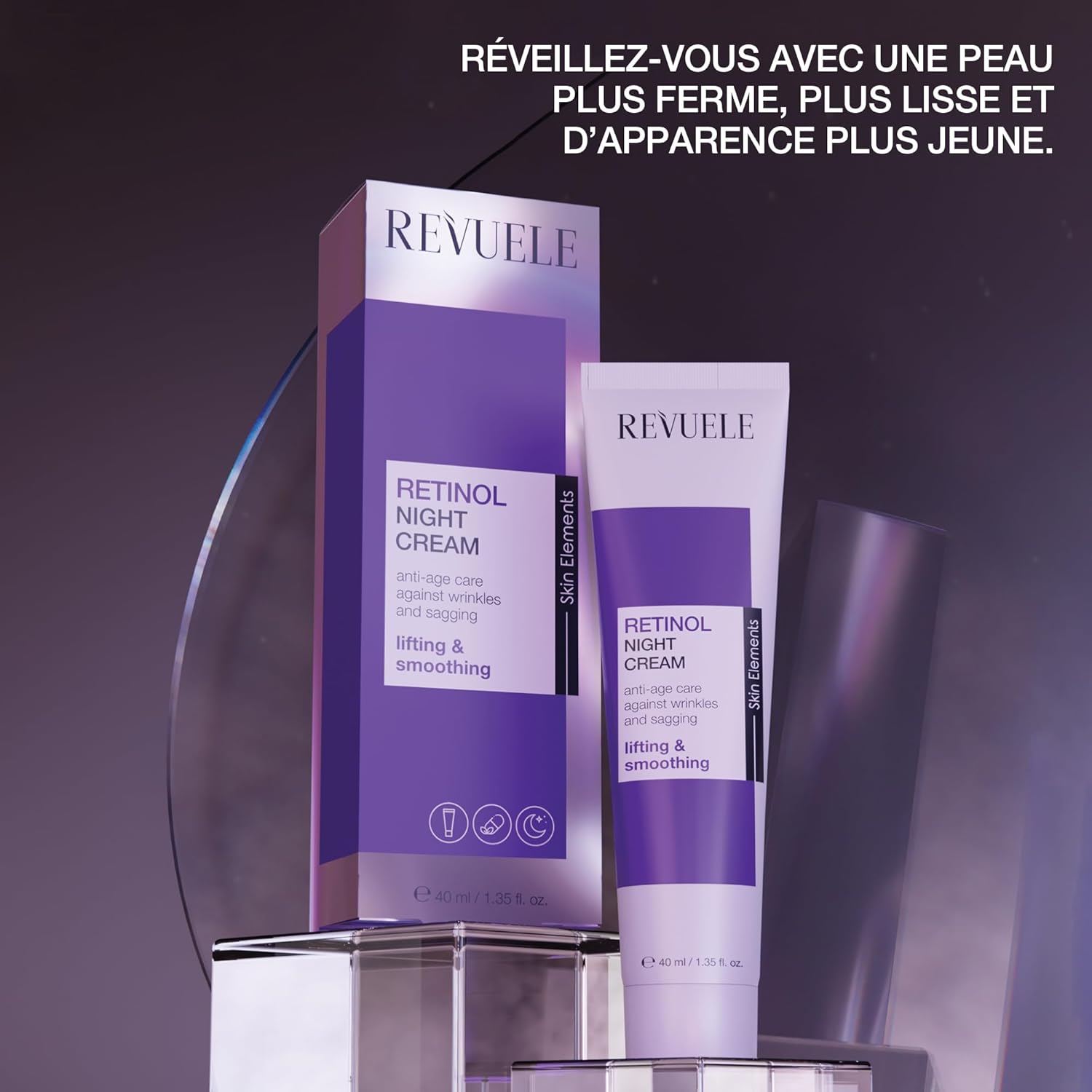 REVUELE RETINOL NIGHT CREAM, 40 ml
