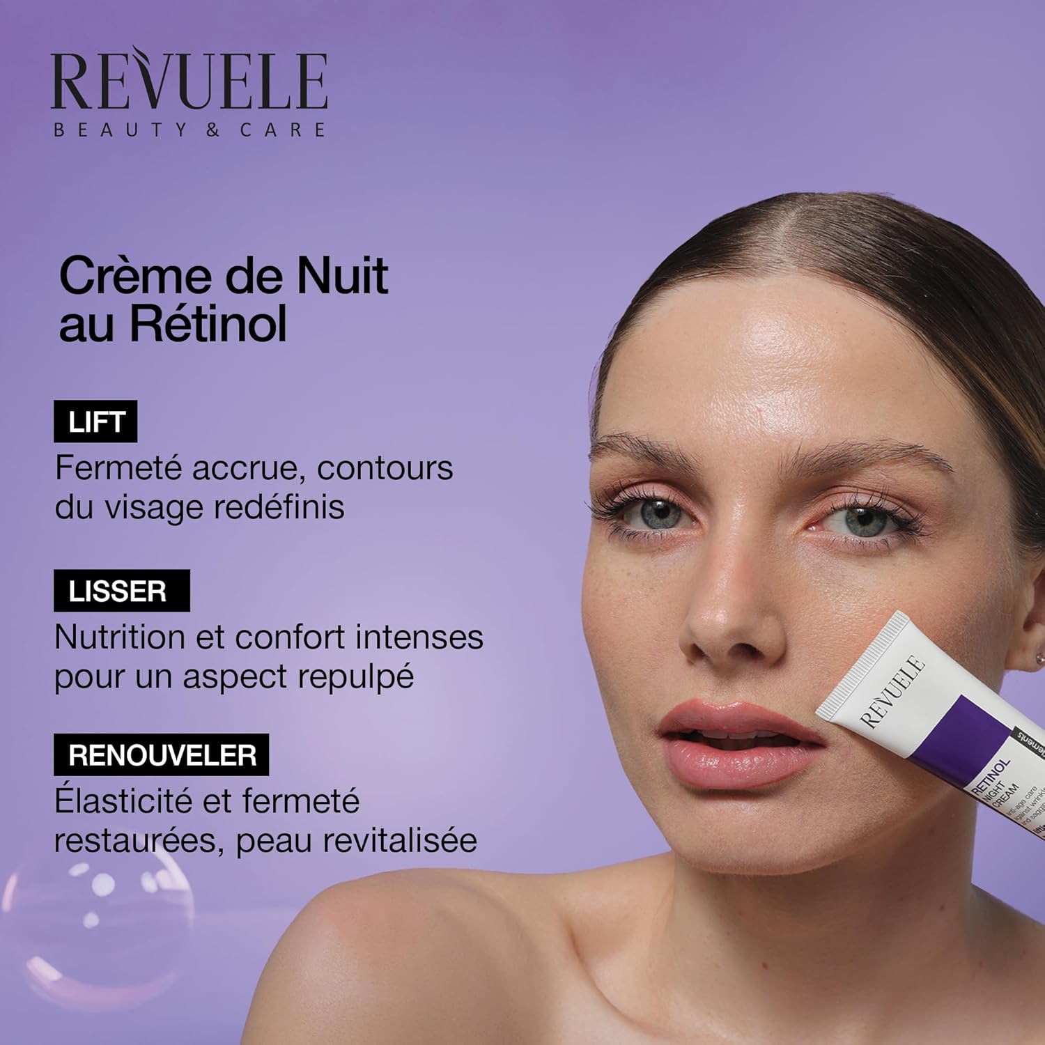 REVUELE RETINOL NIGHT CREAM, 40 ml