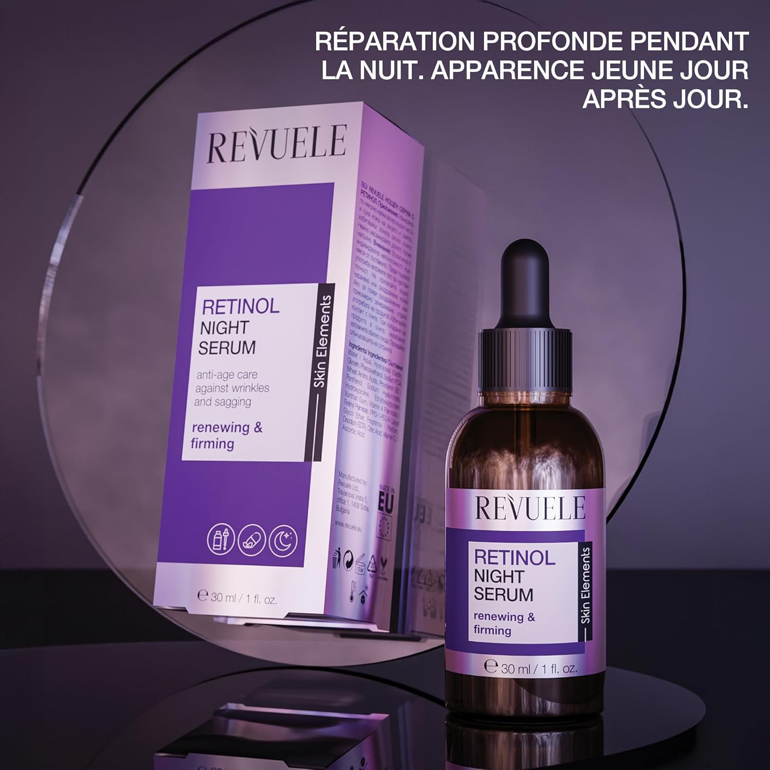 REVUELE RETINOL NIGHT SERUM, 30 ml