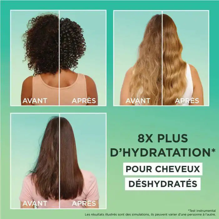 Pack Hair Food Masque Aloe vera = Brosse denman