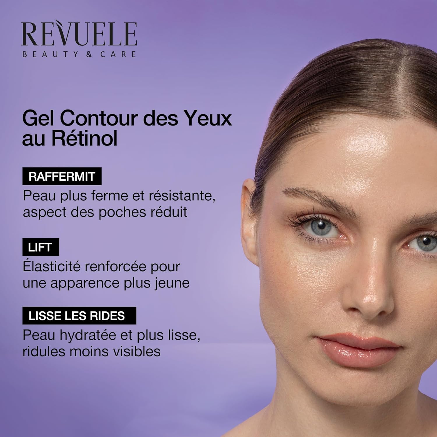 REVUELE RETINOL EYE CONTOUR GEL, 25 ml