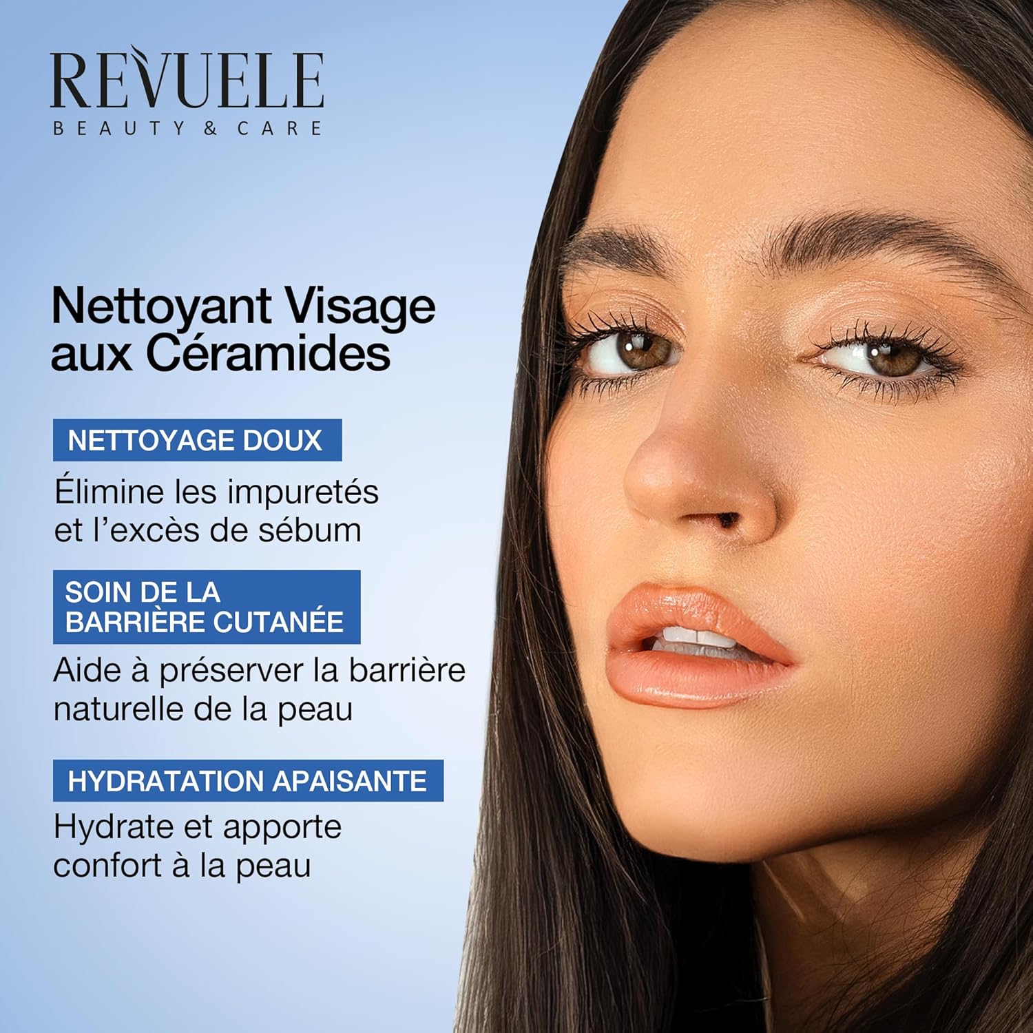 REVUELE CERAMIDE HYDRATING CLEANSER, 250ml