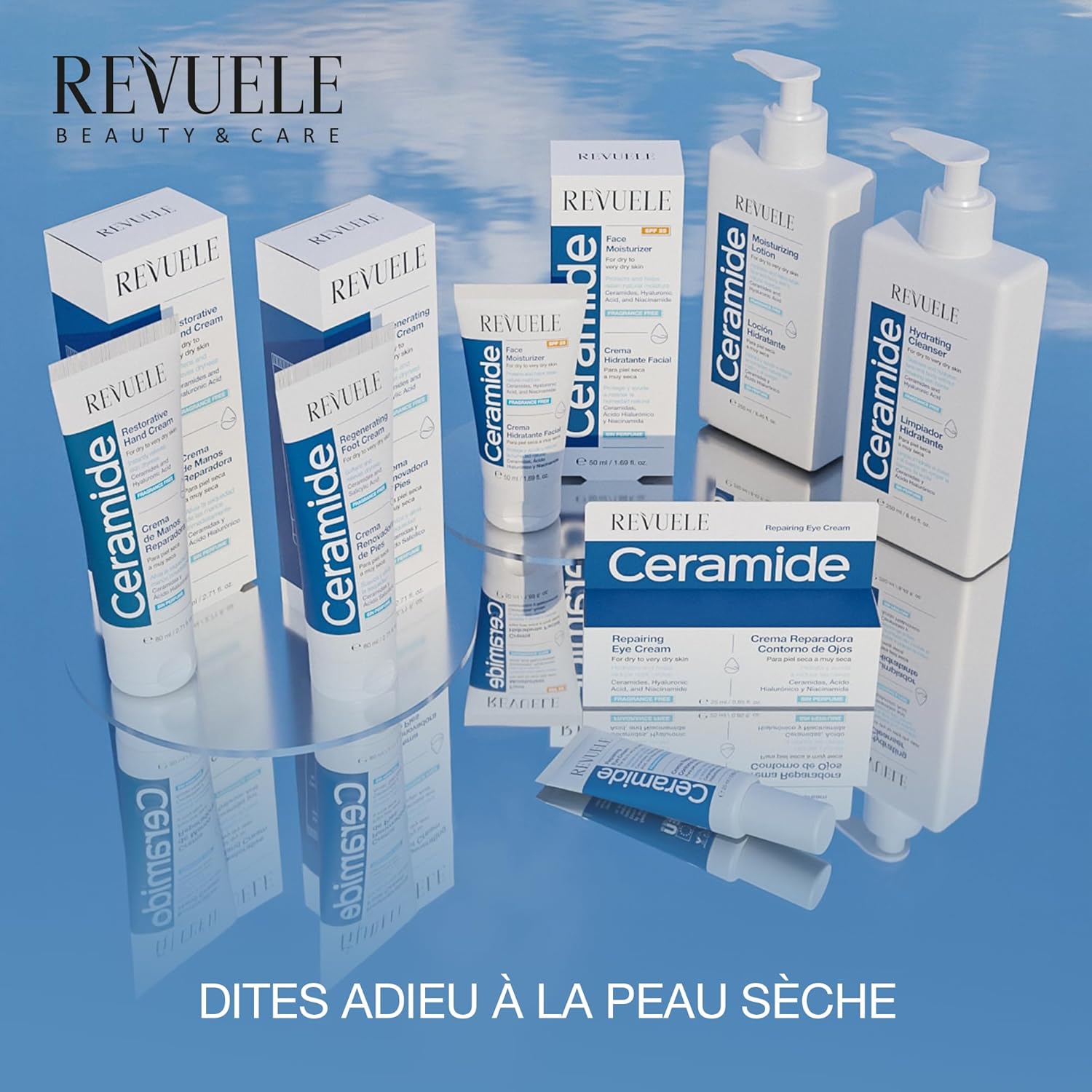 REVUELE CERAMIDE MOISTURIZING LOTION, 250ml