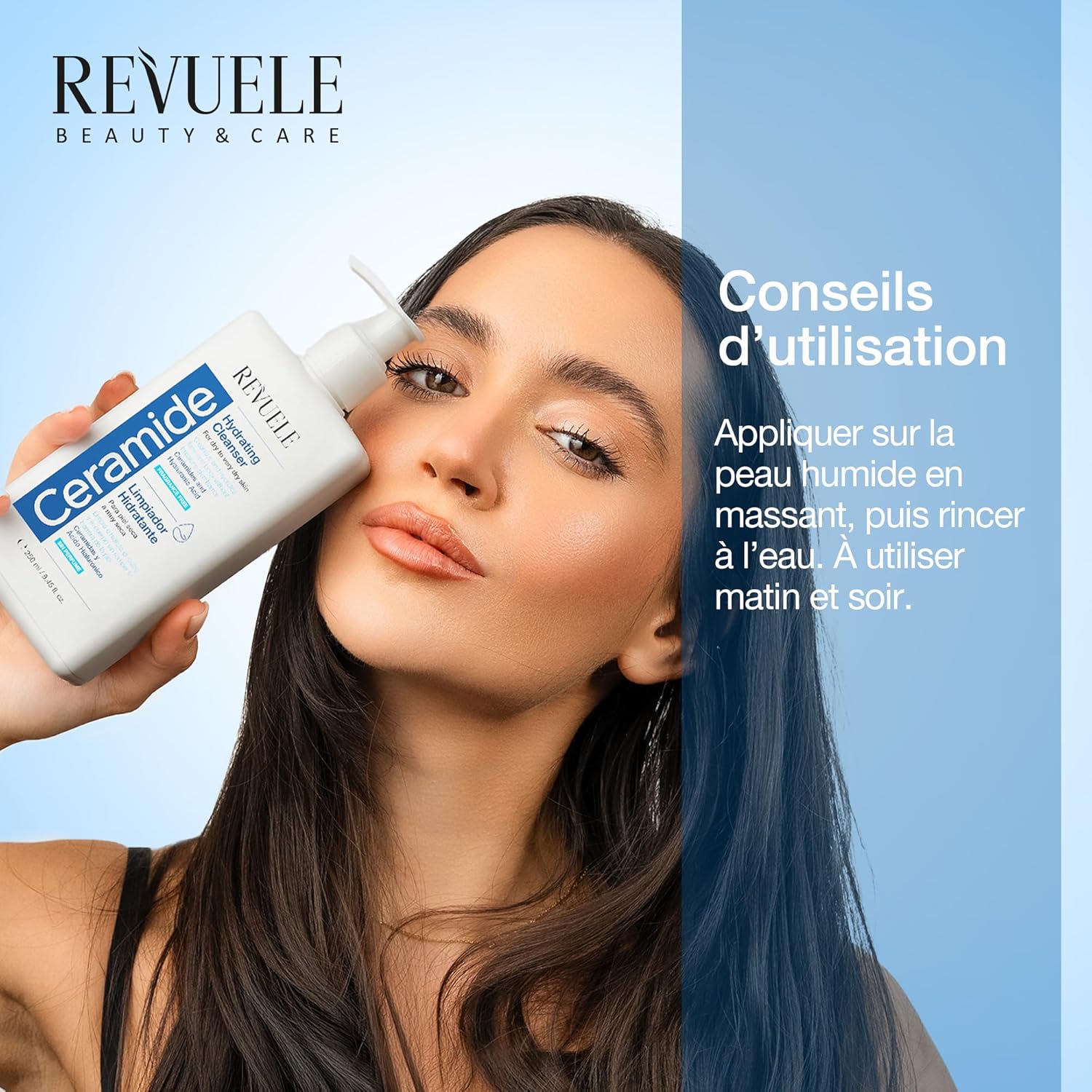 REVUELE CERAMIDE HYDRATING CLEANSER, 250ml
