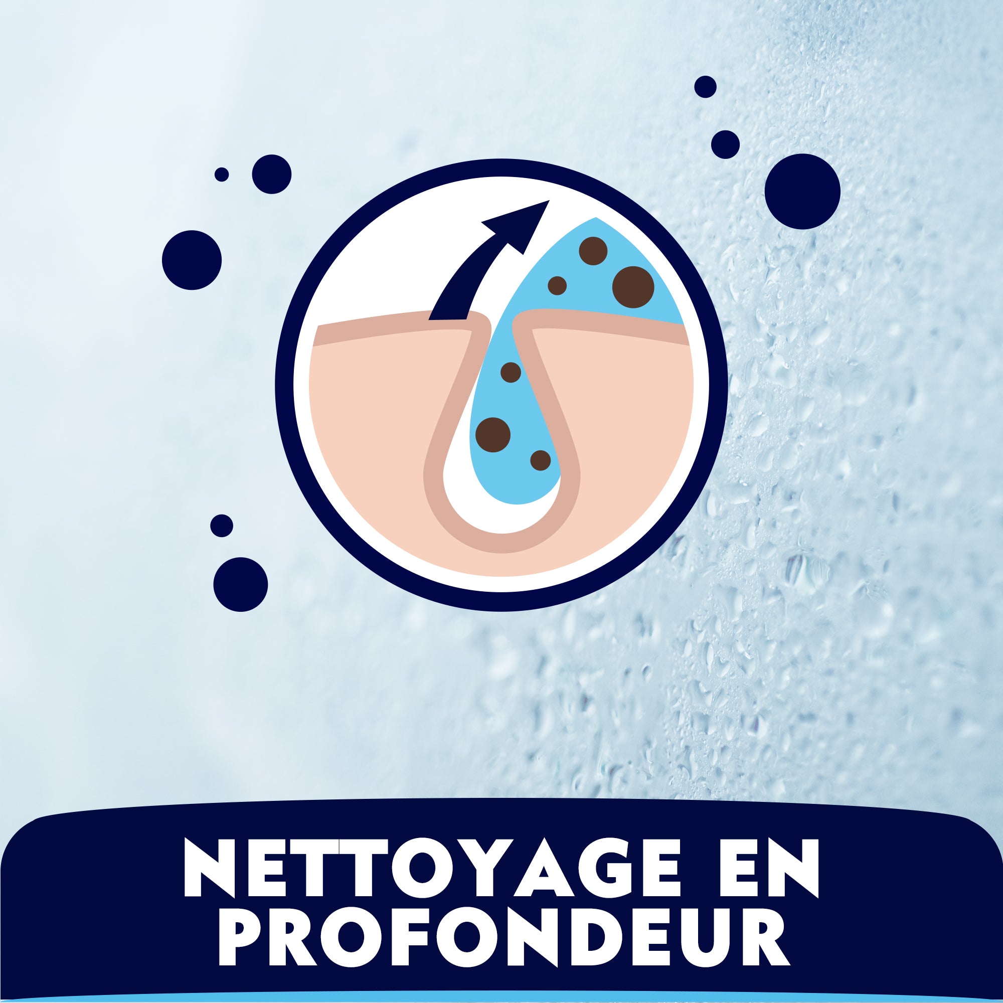 NIVEA MEN, Gel douche DEEP, 250ml