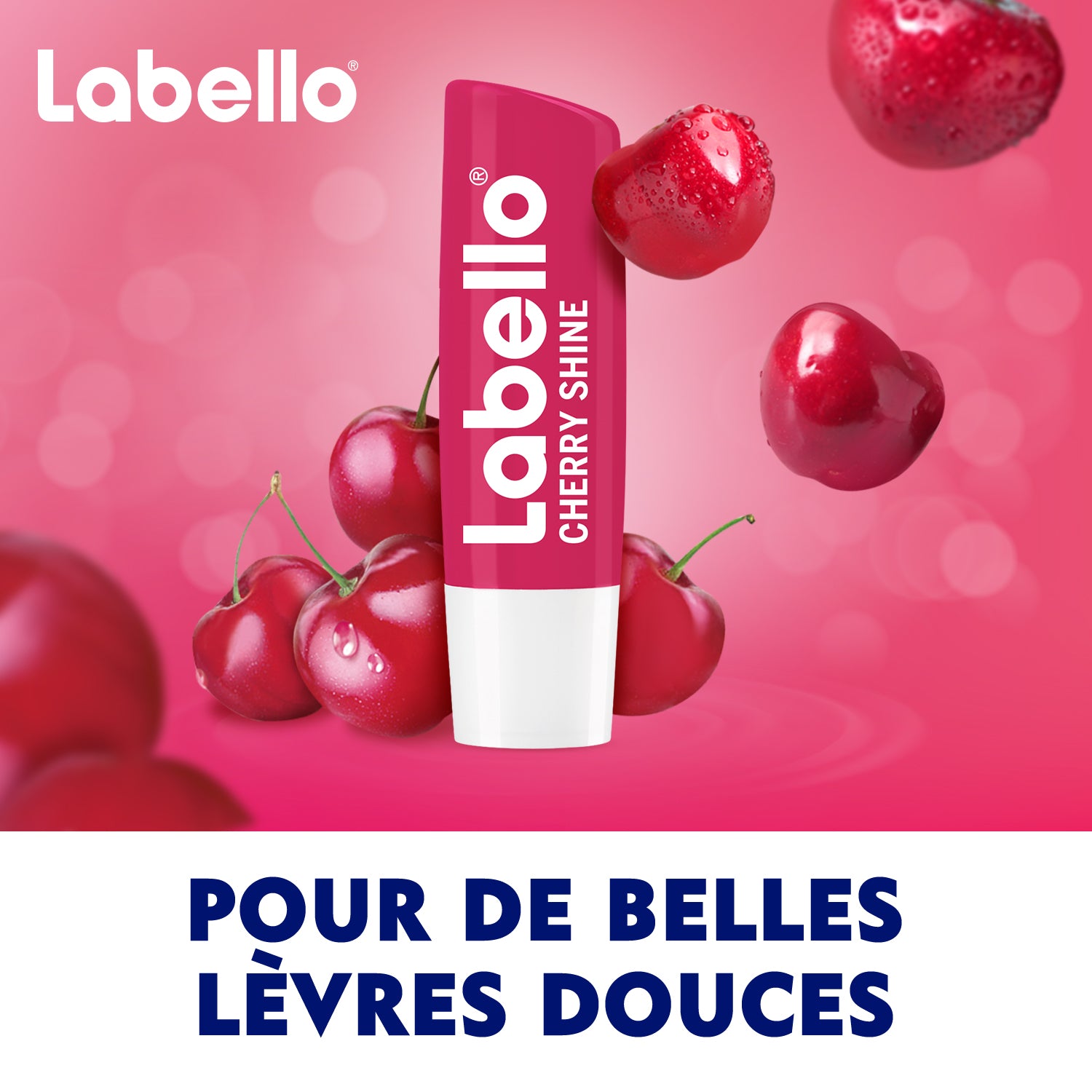 LABELLO Baume à Lèvres, Cherry Shine, 4.8g