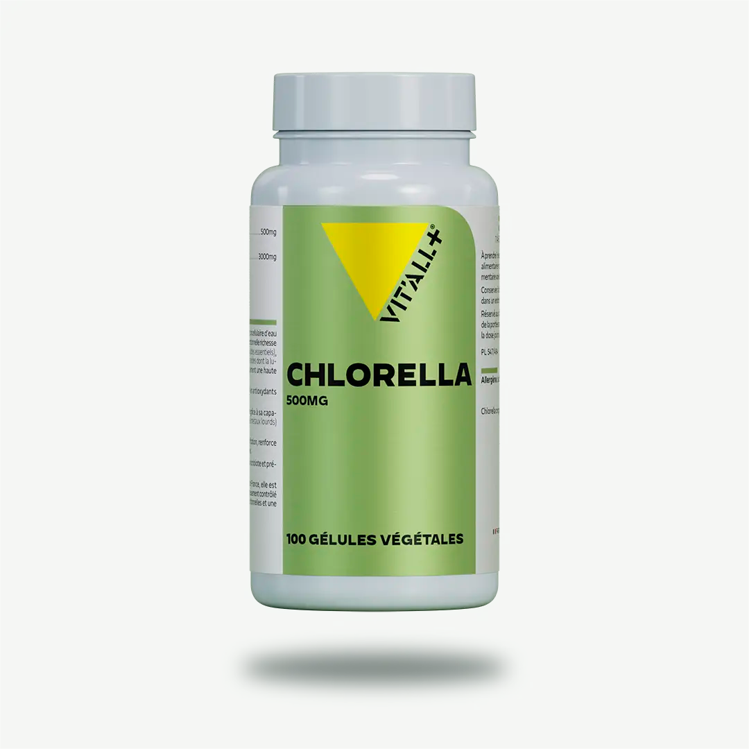 CHLOBIO100 VITALL CHLORELLA 500MG 100GEL