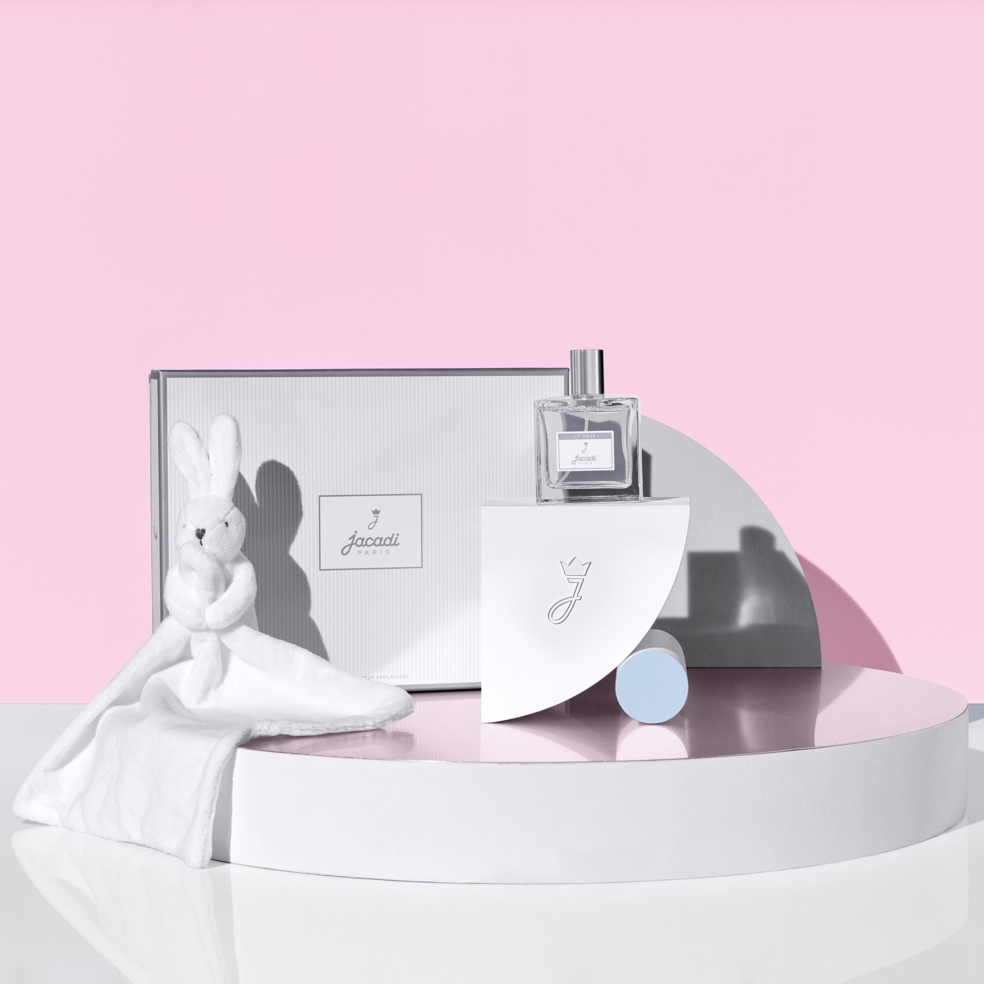 JACADI Coffret Bébé 100 ml & Doudou