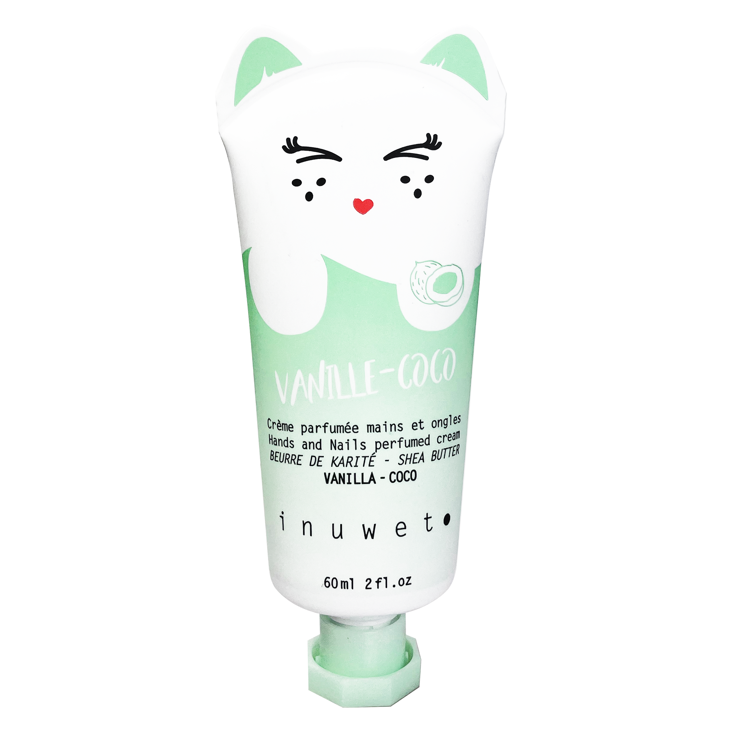 INUWET CREME MAINS CHAT COCO 60 ML