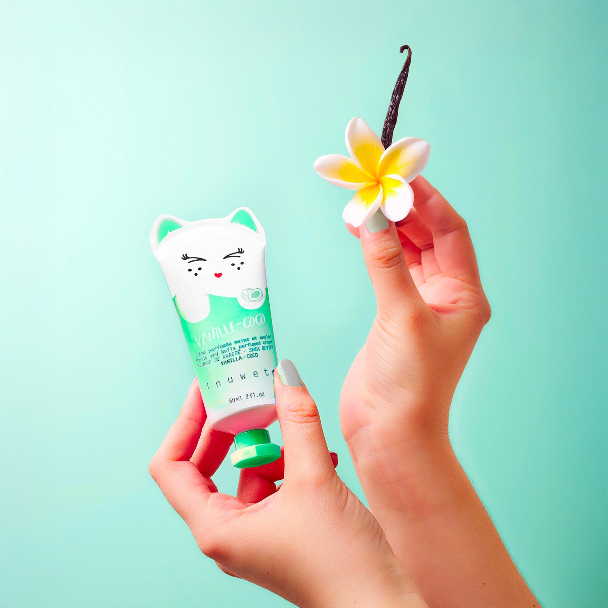 INUWET CREME MAINS CHAT COCO 60 ML