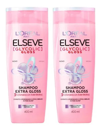 ELSEVE LOTX2 SHAMPOING GLYCOIC GLOSS 400ML
