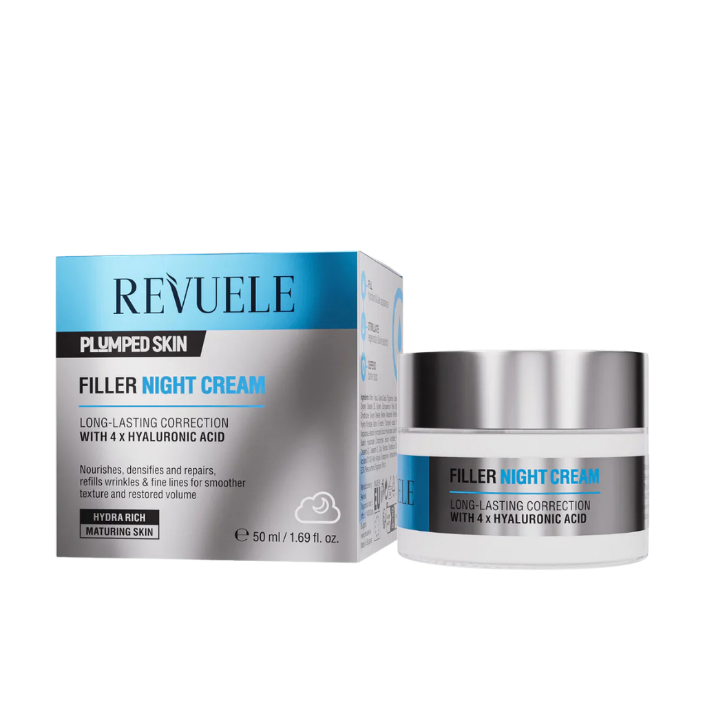 Filler Night Cream – Crème de Nuit Repulpante et Régénérante