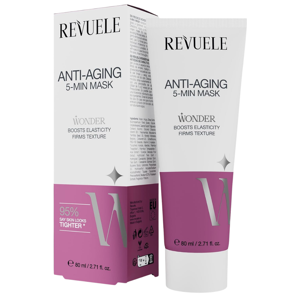 REVUELE WONDER ANTI-AGING 5-MIN MASK – Masque Visage 5 Minutes Anti-Âge