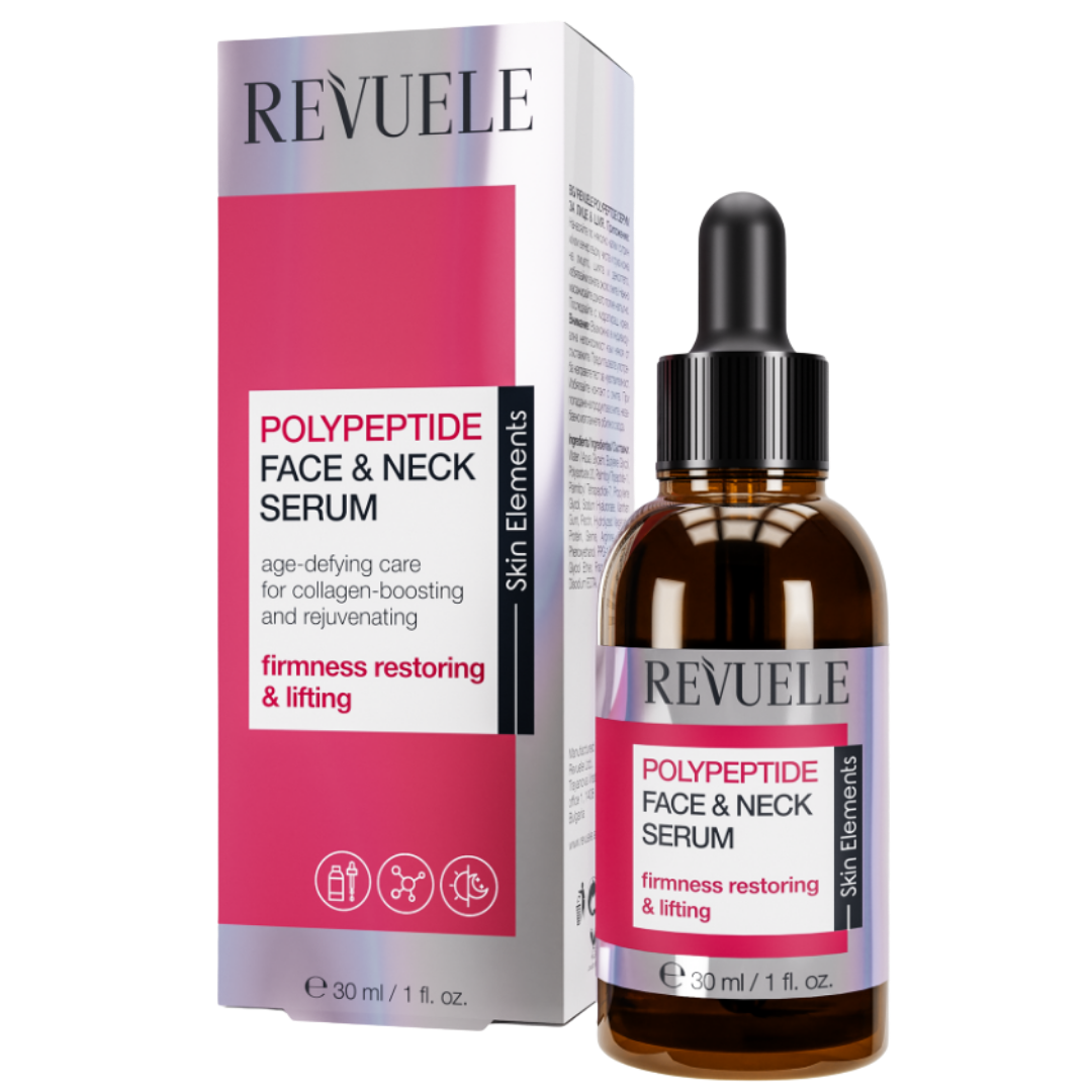 Polypeptide Face & Neck Serum – Sérum Raffermissant Visage et Cou aux Polypeptides, 30 ml