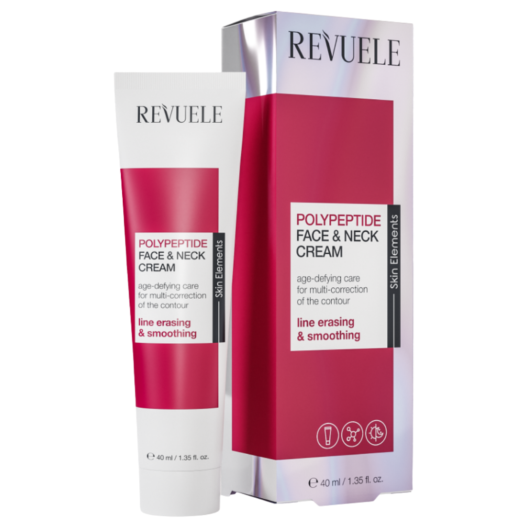 Polypeptide Face & Neck Cream – Crème Raffermissante Visage et Cou aux Polypeptides, 40 ml