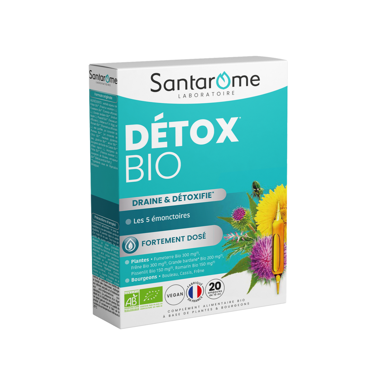 SA051 SANTAROME DETOX 20AMP