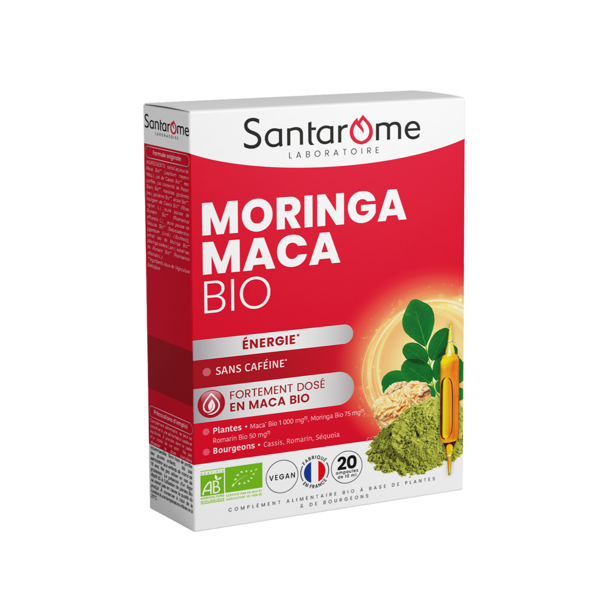 SA021 SANTAROME MORINGA MACA 20 AMP
