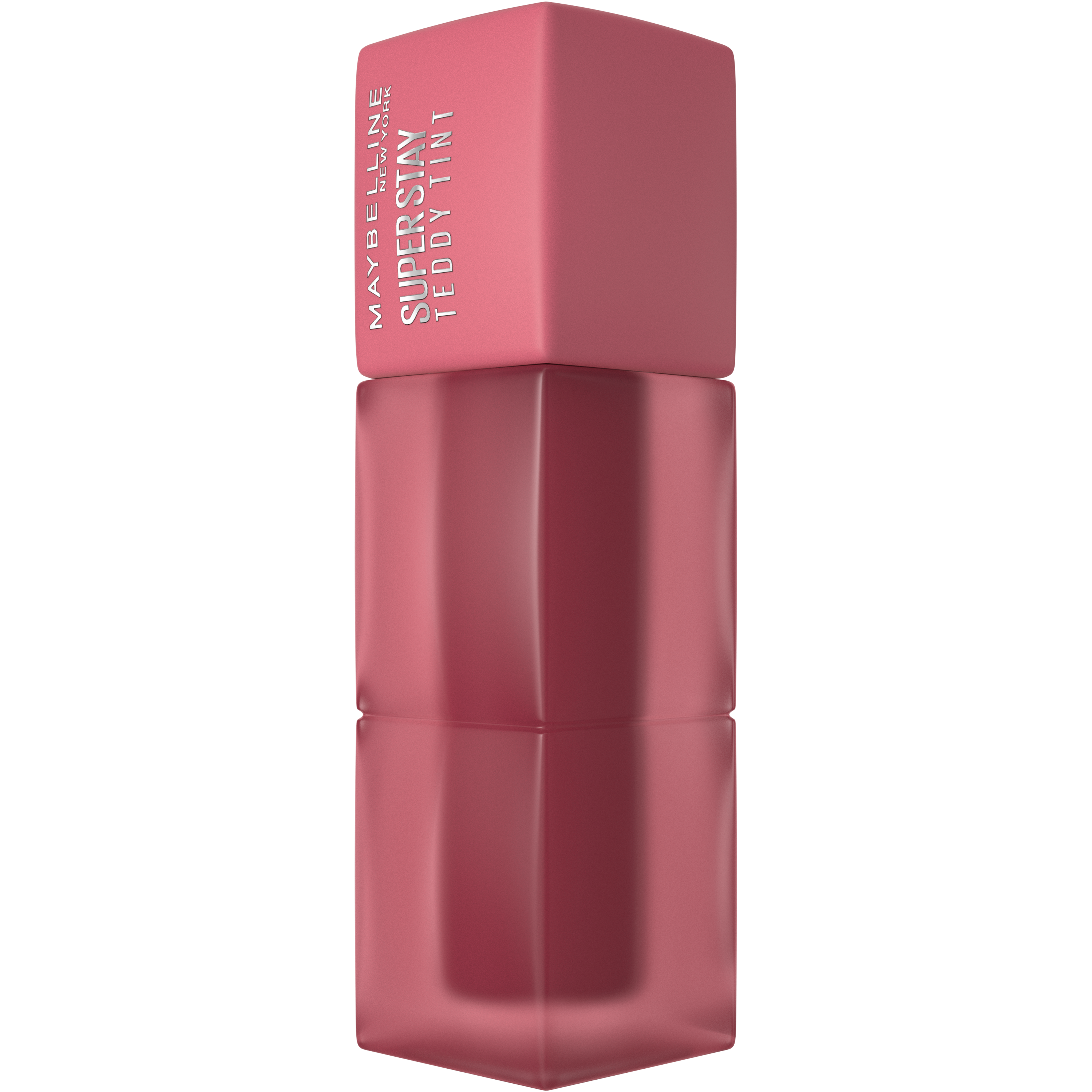 Maybelline New York - Blush à Lèvres Teddy Tint - Effet Mat Fondu - Tenue Longue Durée - Teinte : Kneehigh (55) - Contenance : 5 ml