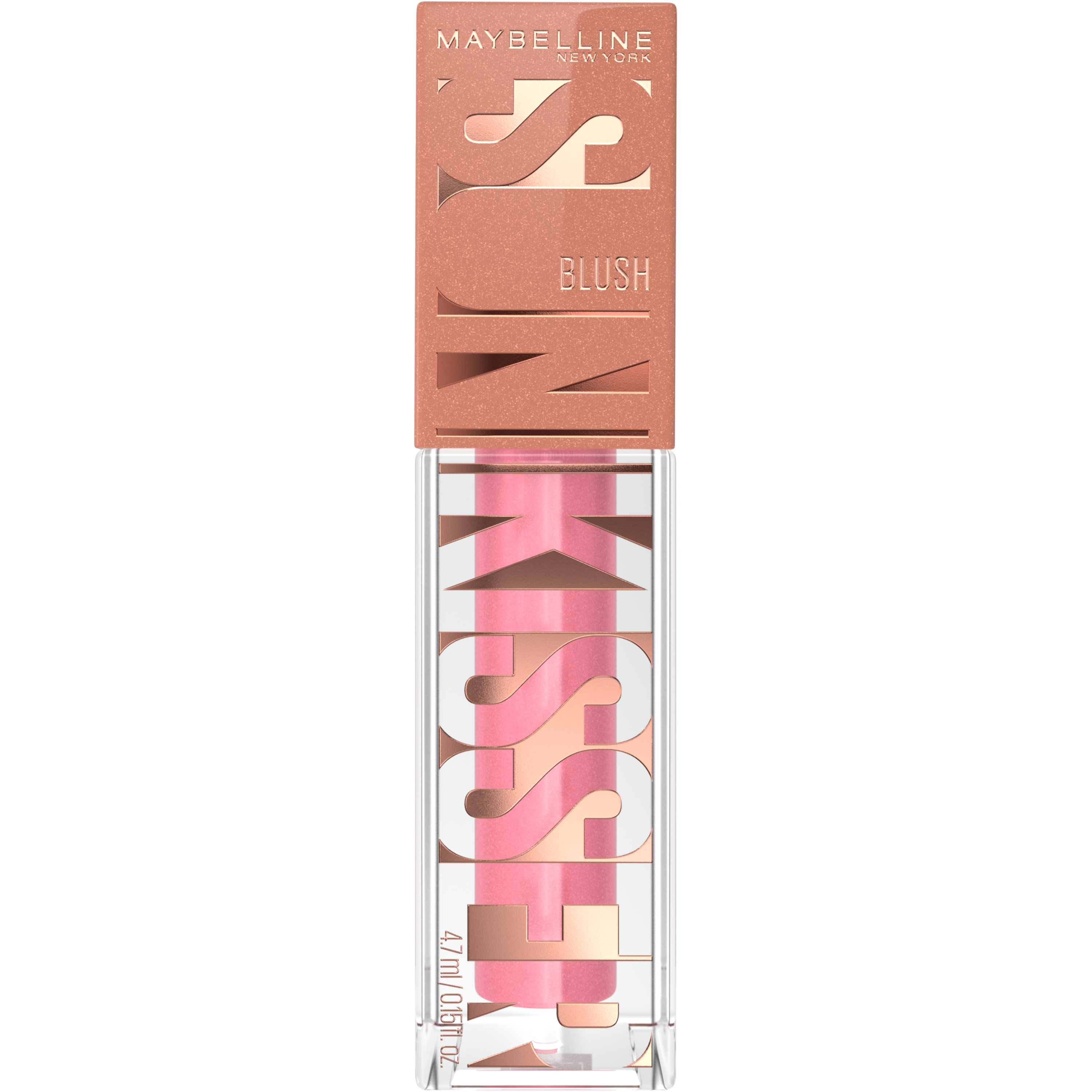 Maybelline New York - Blush Liquide Illuminateur Multi-Usage - SUNKISSER - Teinte : 05 BLASING BLUSH - 4,7 ml