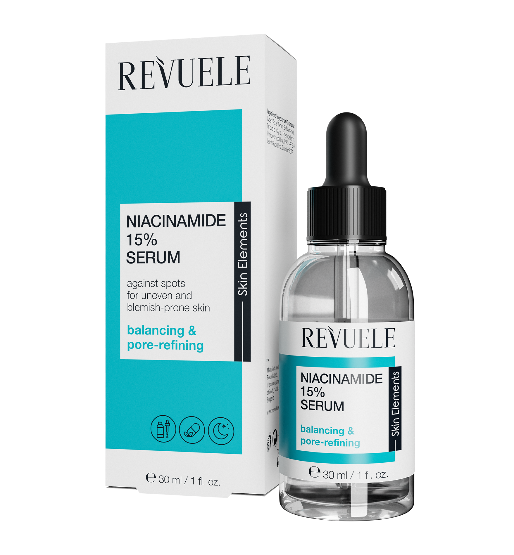 REVUELE NIACINAMIDE 15% SERUM, 30 ml