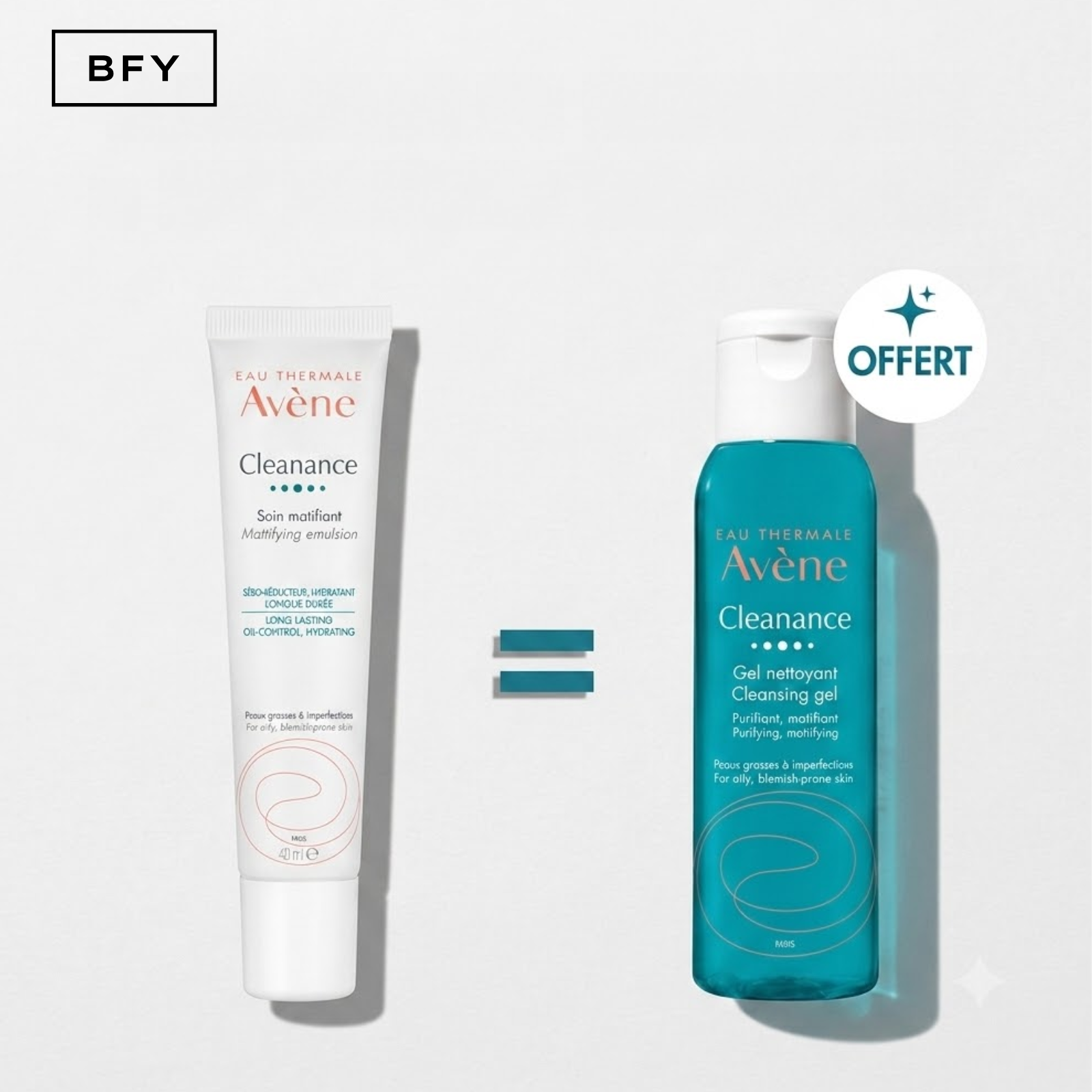 Avène Cleanance – Soin Matifiant Sébo-Régulateur – Peaux Mixtes à Grasses – 40 ml
