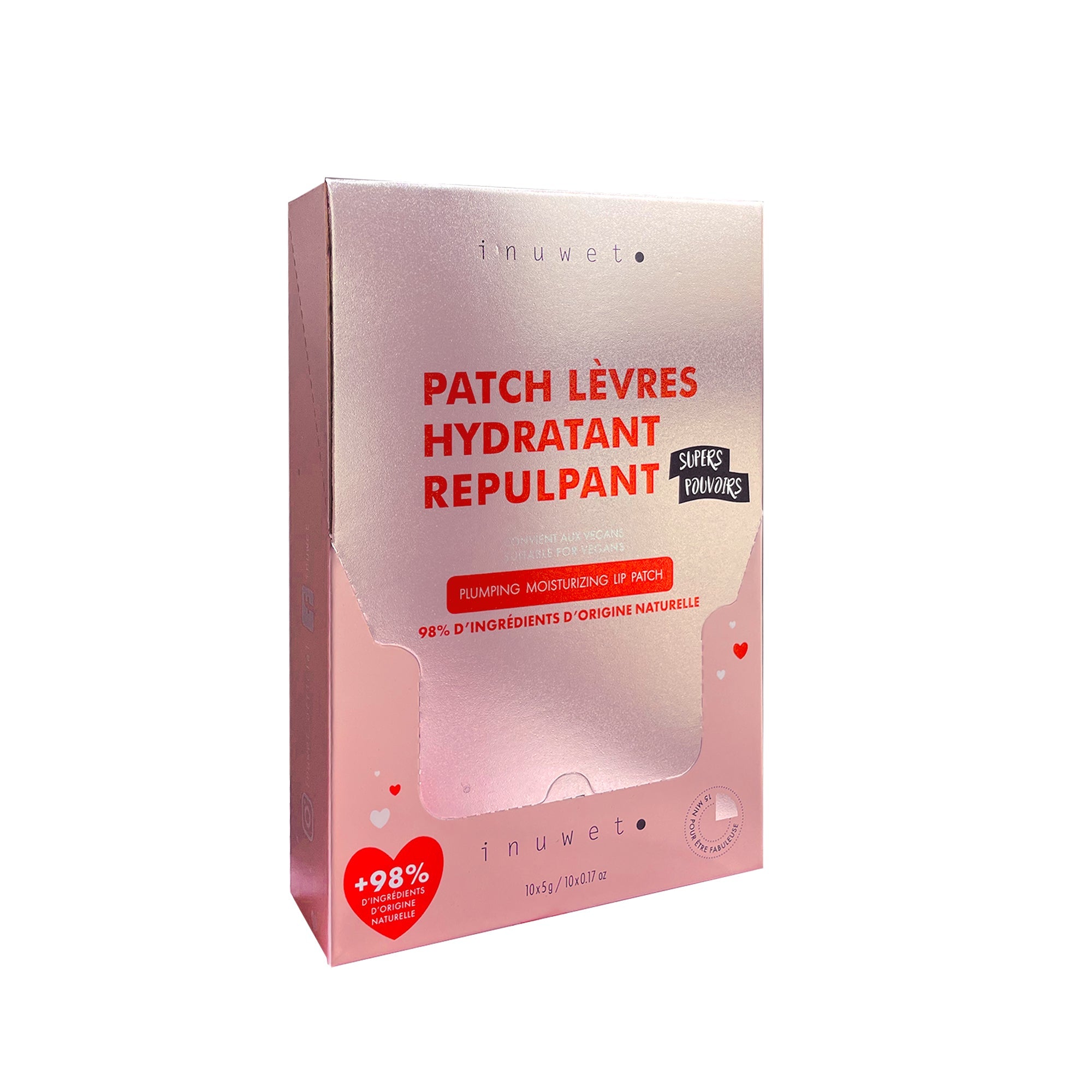 INUWET LIPS PATCH BIO CELLULOSE