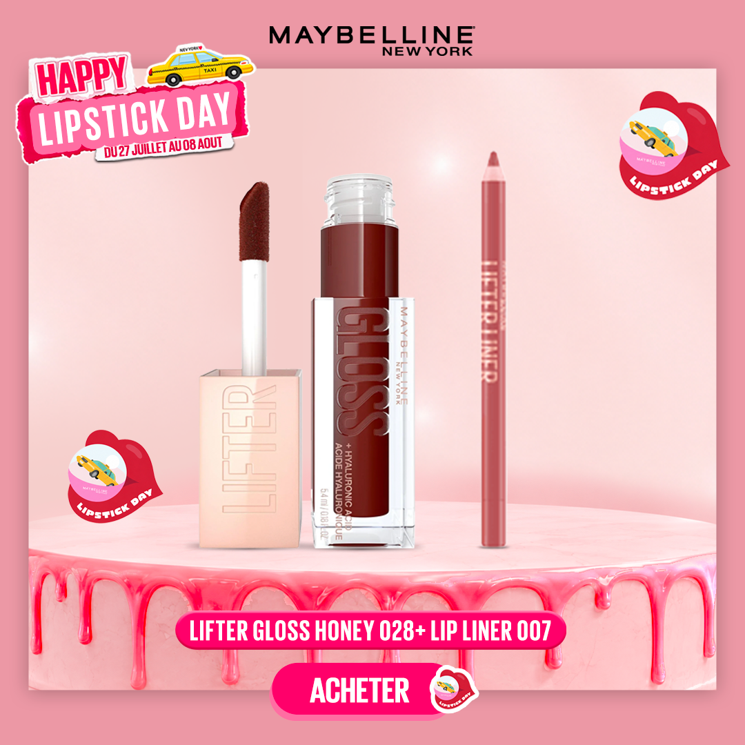 Lifter Gloss Honey 028 + Lip liner