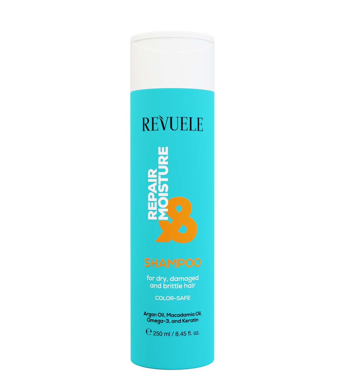Repair & Moisture Shampoo-Renforce et Répare les Cheveux Secs et Abîmés, Anti-Frisottis