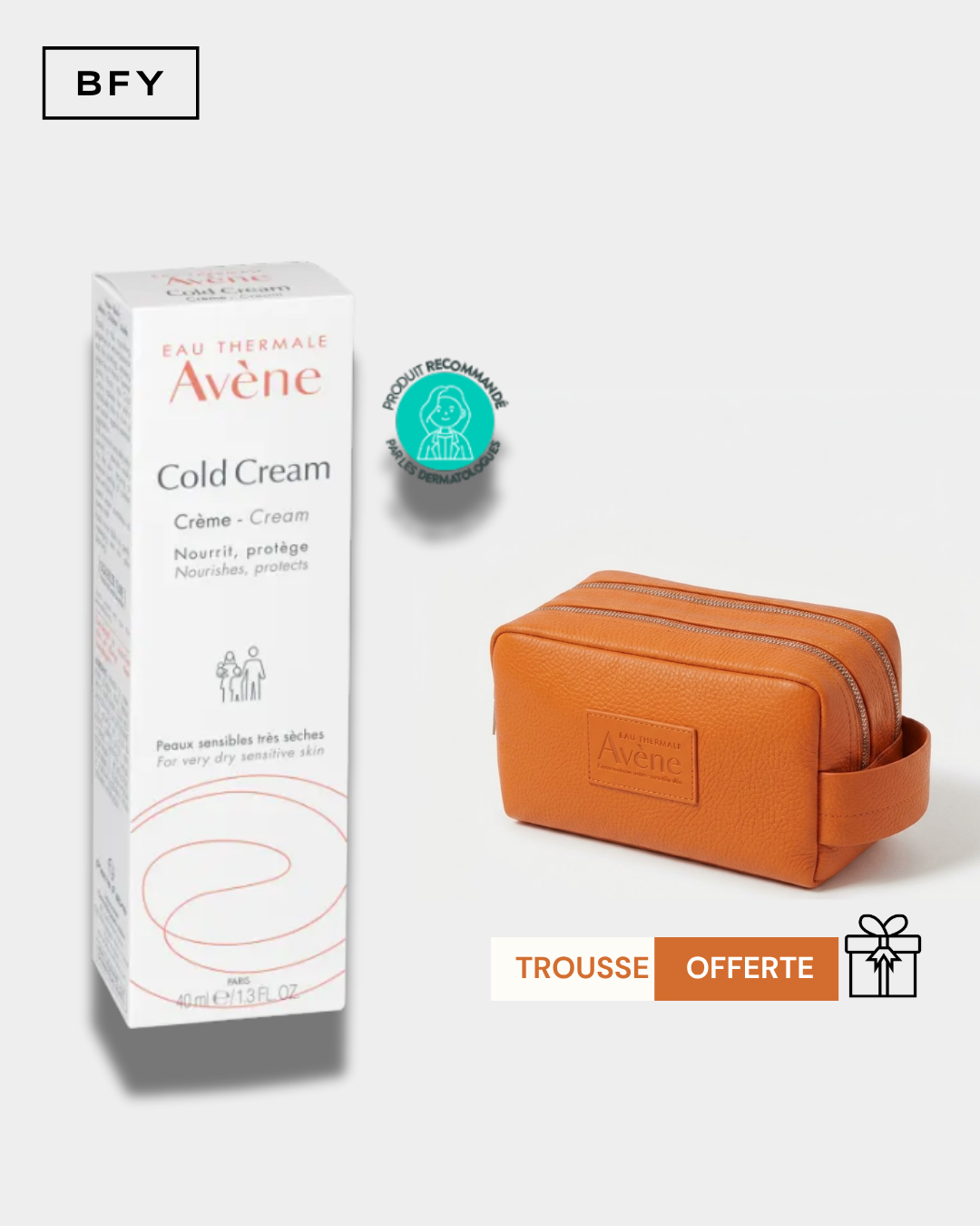 AVENE COLD CREM EAU THERMALE PEAUX SENSIBLES 40ML
