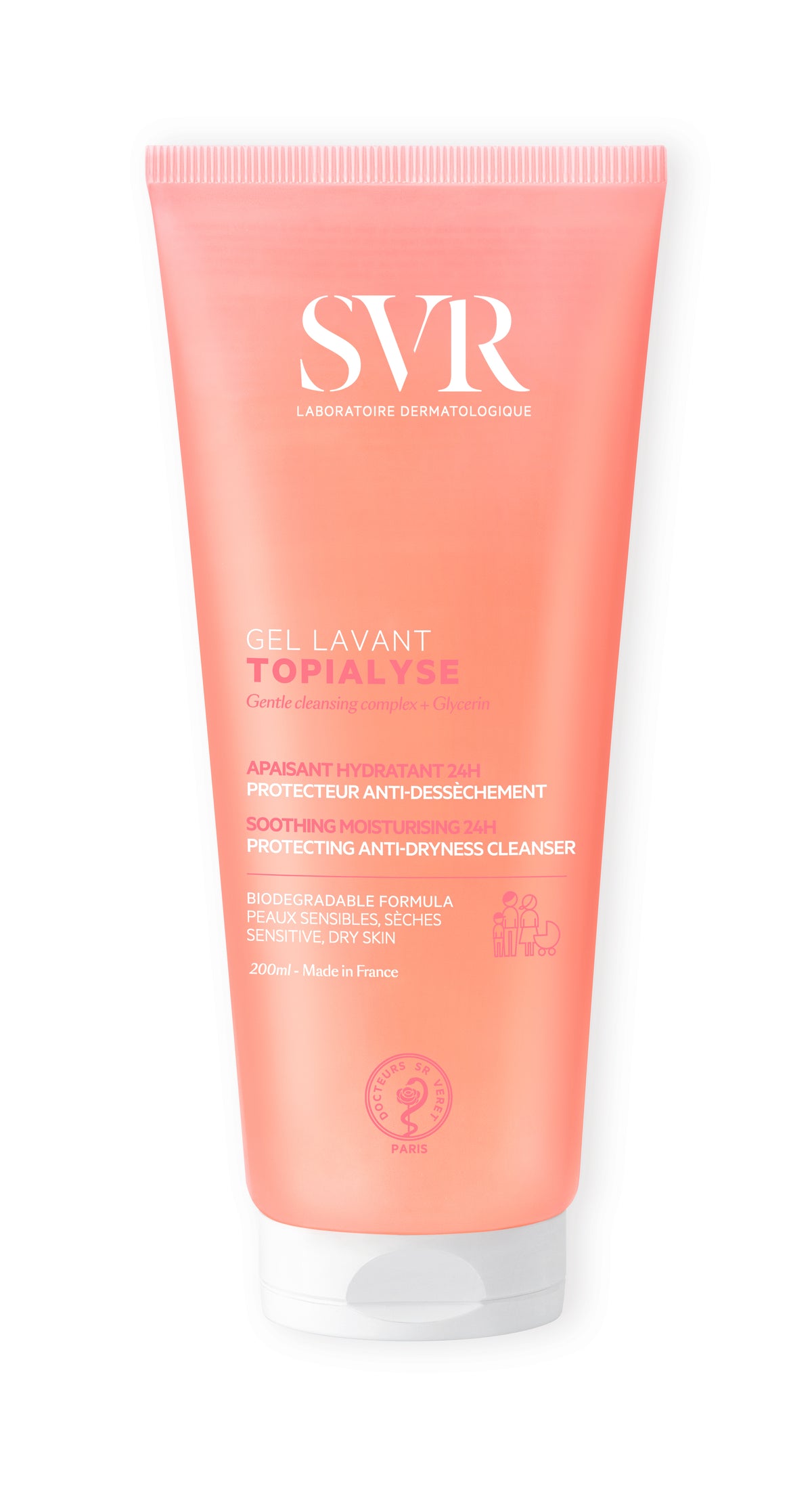 SVR TOPIALYSE GEL LAVANT 200ML