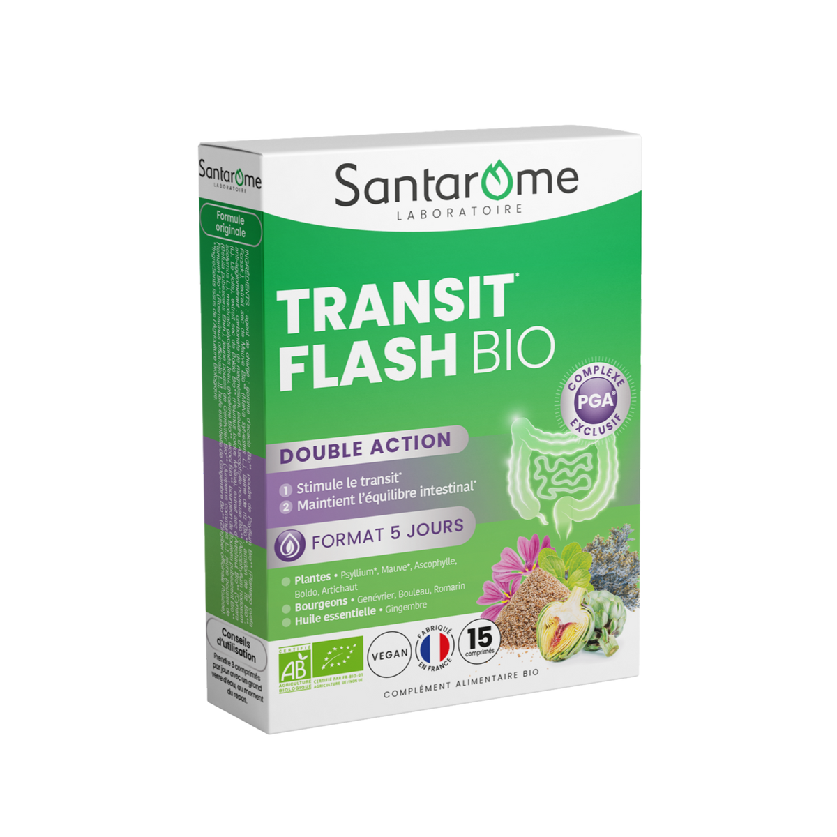 SA185 SANTAROME TRANSIT INTESTINAL 15 COMP