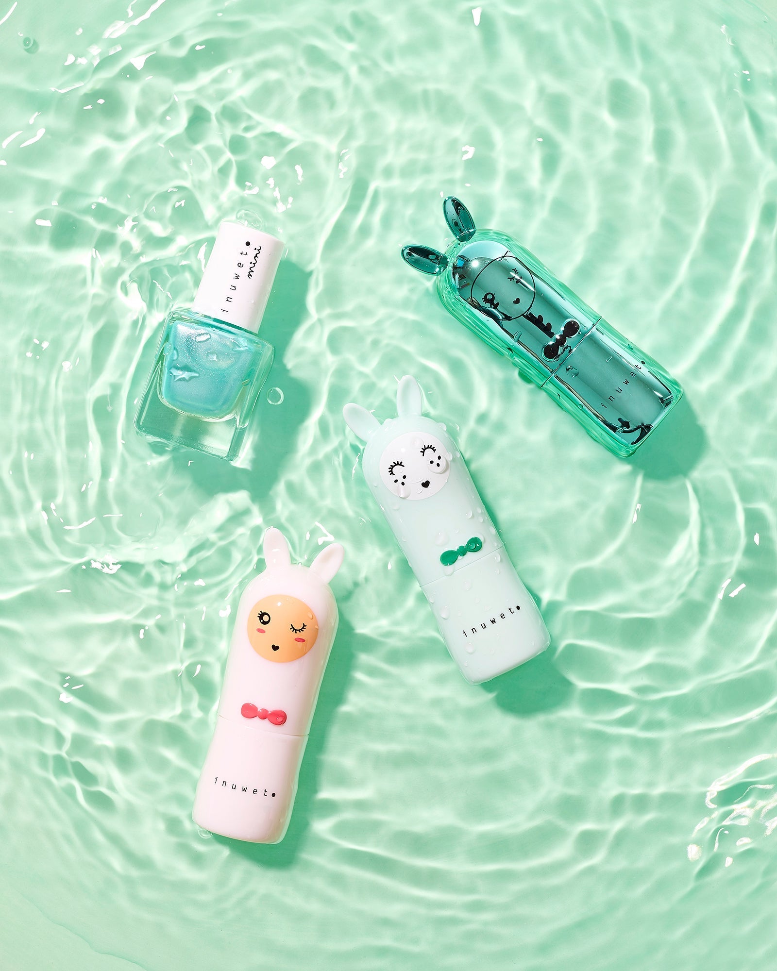 INUWET VERNIS A L'EAU ENFANTS TURQUOISE IS A SIREN