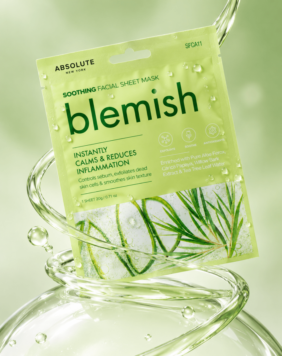 ABNY BLEMISH FACIAL SHEET MASK - ABSNY | BeautyForYou.ma