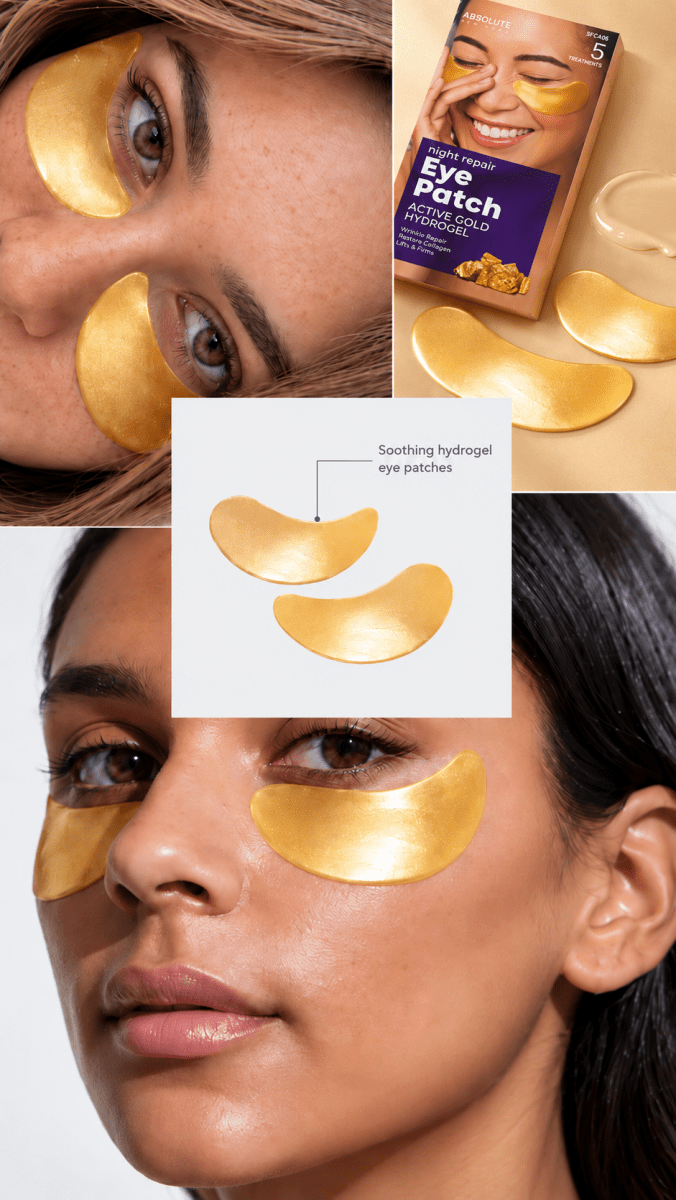 ABNY NIGHT REPAIR EYE PATCH (GOLD) - ABSNY | BeautyForYou.ma