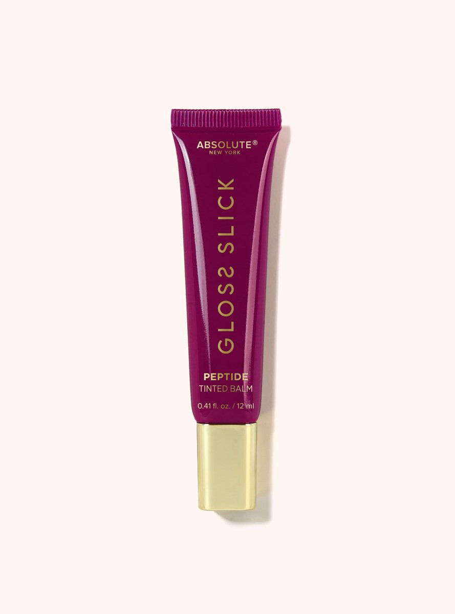 ABSOLUTE NEW YORK - GLOSS SLICK PEPTIDE TINTED BALM RASPBERRY SORBET - ABSNY | BeautyForYou.ma